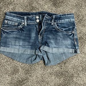 Vanity denim shorties / size 30